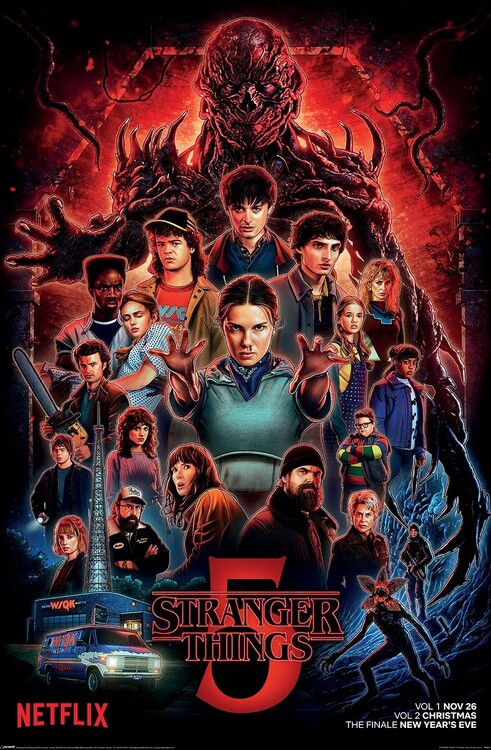 Plakát Stranger Things: Season 5 - One Sheet