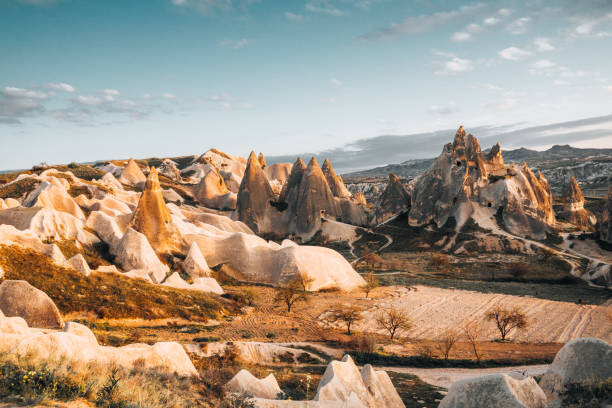 Plakát Sunset over Rose and Red Valley,