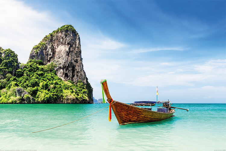 Plakát Thajsko - Thai Boat