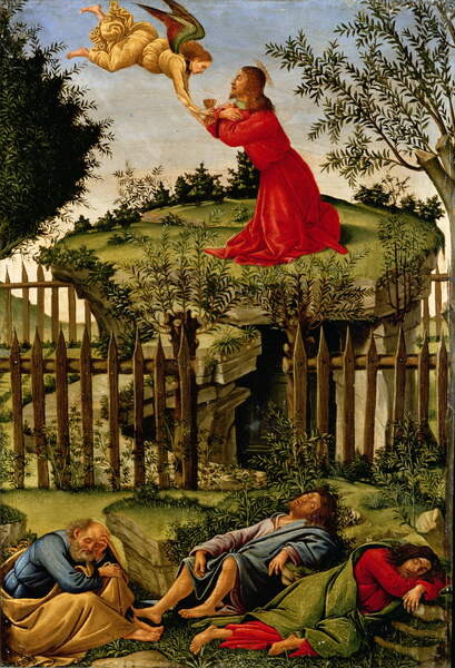 Plakát The Agony in the Garden, c.1500