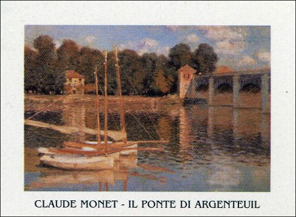 Reprodukcja The Argenteuil Bridge, 1874