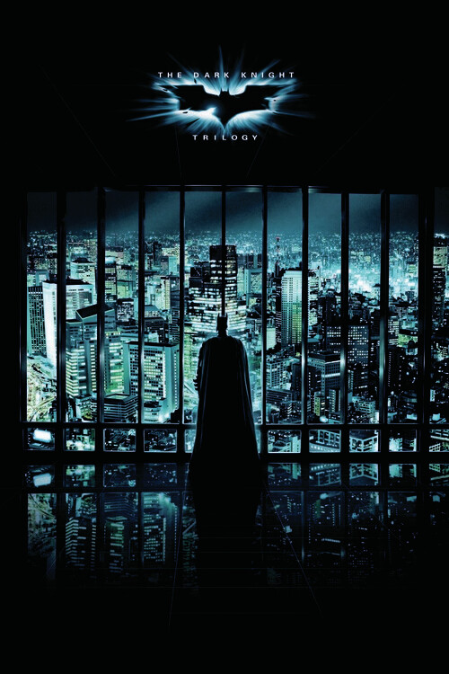 Plakát The Dark Knight Trilogy - Night City