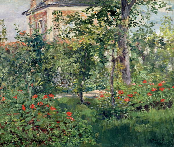 Plakát The Garden at Bellevue, 1880
