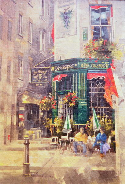 Plakát The Grapes, Shepherd Market, 1993