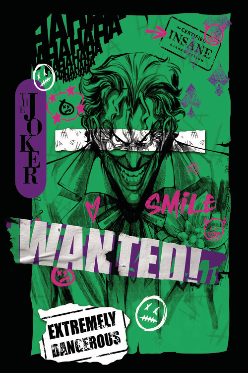 Plakát The Joker - Wanted