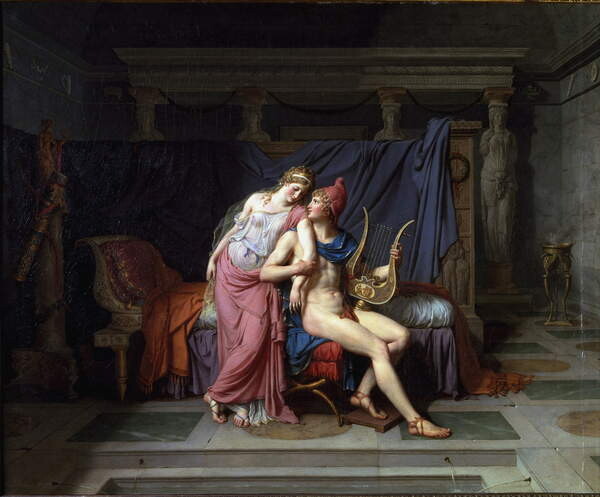 Plakát The loves of Paris and Helen