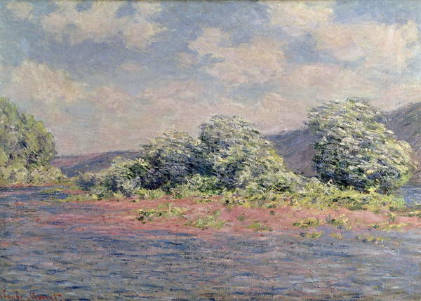 Plakát The Seine at Port-Villez, c.1890