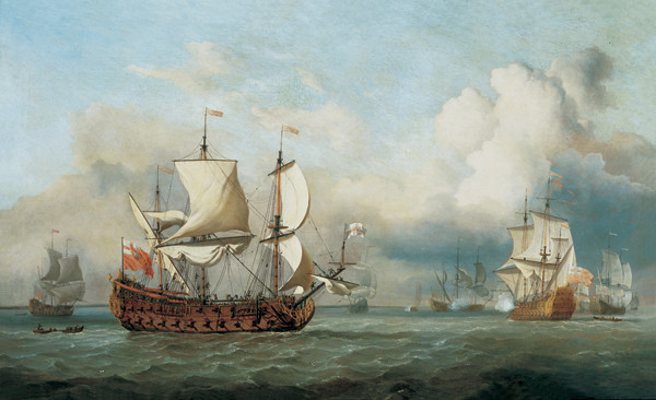 Reprodukcja The Ship English Indiaman