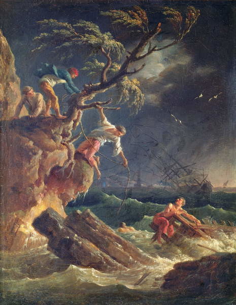 Plakát The Tempest, c.1762