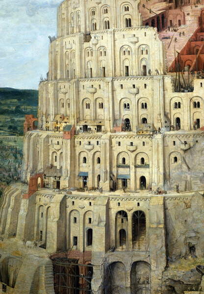 Plakát The Tower of Babel, 1563
