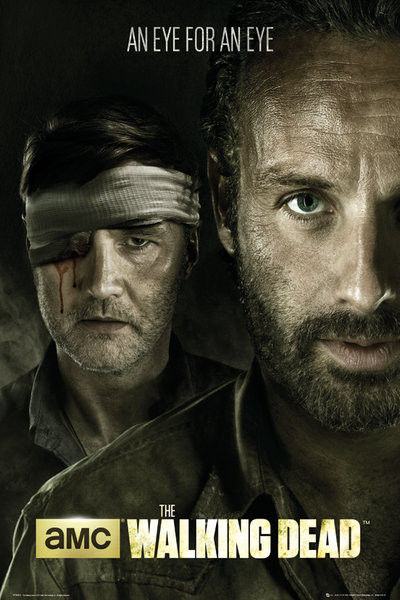 Plakát THE WALKING DEAD - eye for an eye