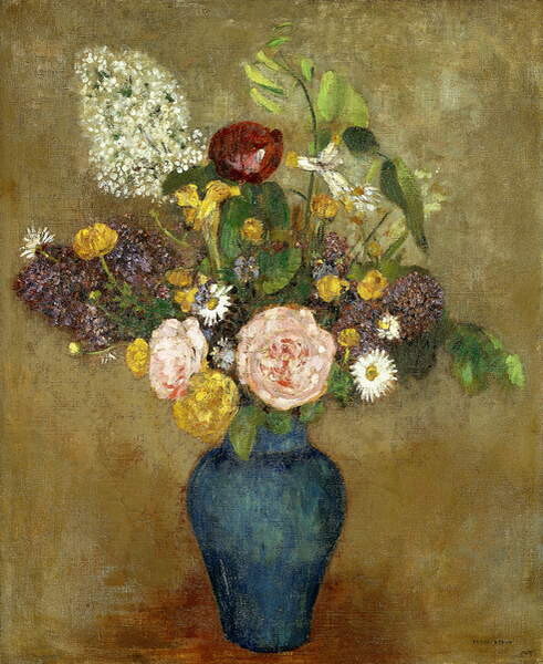 Plakát Vase of Flowers