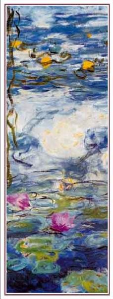 Reprodukcja Water Lilies, 1916-1919 (part.)