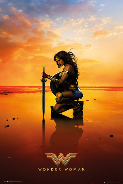 Plakat, Obraz Wonder Woman - Kneel | Kup na Posters.pl