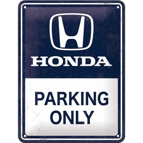 NOSTALGIC ART Plaque En Métal 30x40 Kawasaki Parking Only - Plaques En