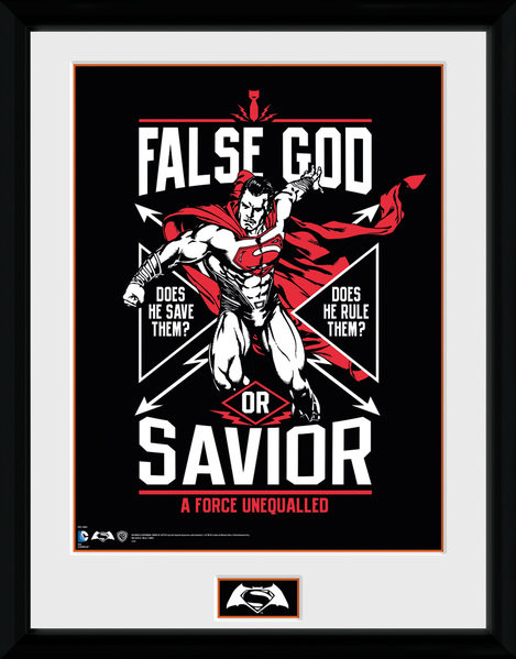 Batman Vs Superman - False God Framed poster | Buy at UKposters