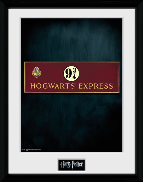 Harry Potter Cartello Binario E 3/4 Hogwarts Express ...