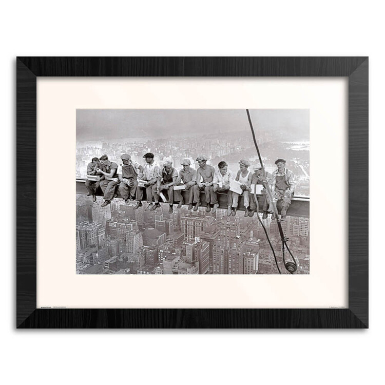 Lunch on the Skyscraper Framed poster | Buy at UKposters