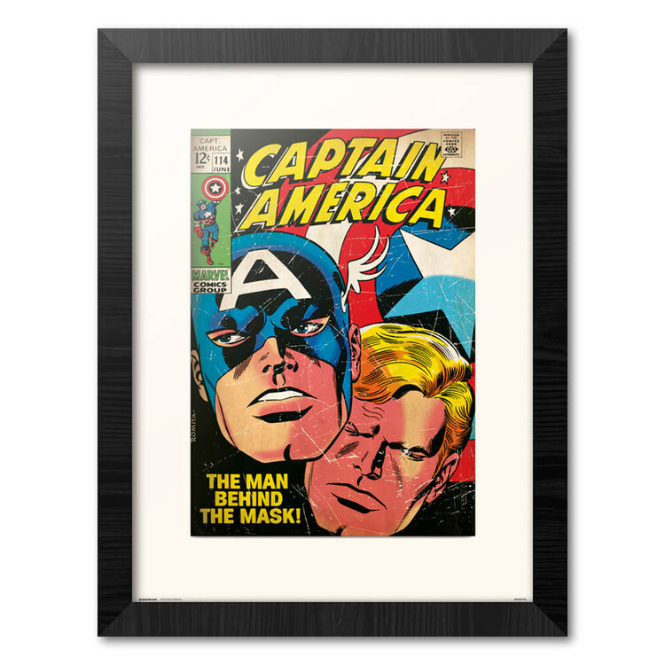 Marvel Captain America Framed poster Buy at UKposters