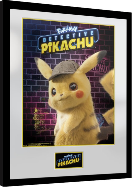 Pokemon: Detective Pikachu - Pikachu Framed poster | Buy at UKposters