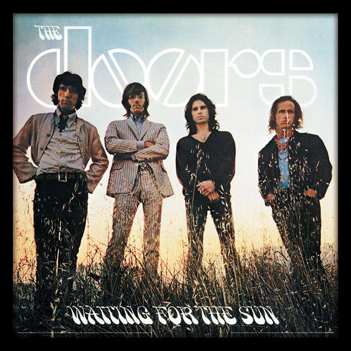 Framed poster The Doors - Waiting for the Sun