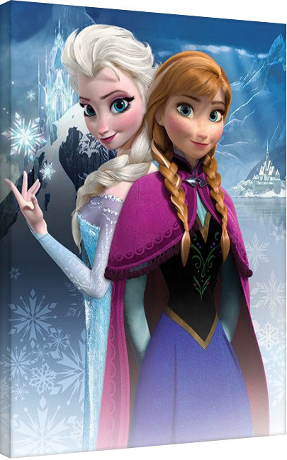 Frozen Anna Elsa Slika Na Platnu Plakat Poster Slika Na Europosterihr