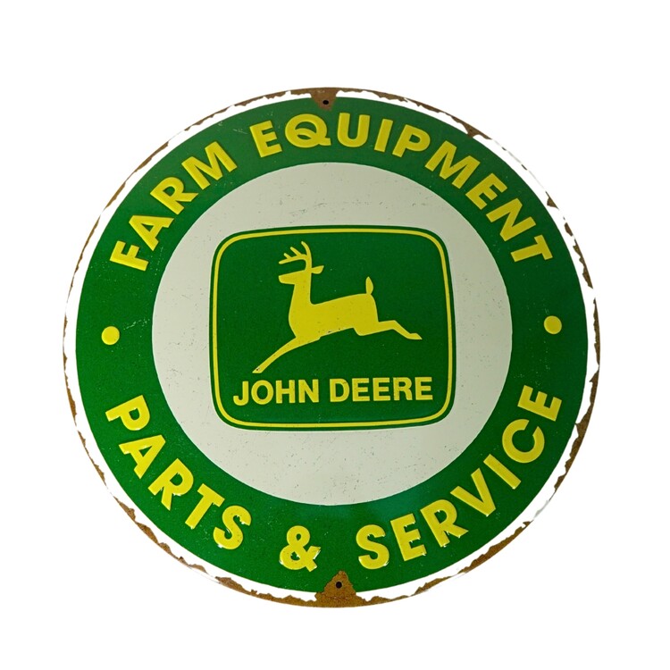 Plechová cedule John Deere