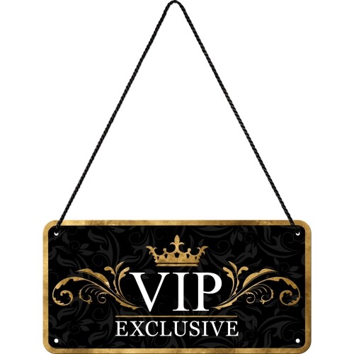 Plechová cedule VIP Exclusive