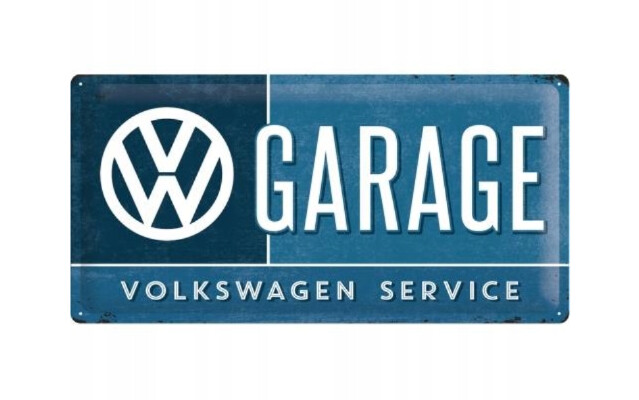 Plechová cedule Volkswagen VW - Garage