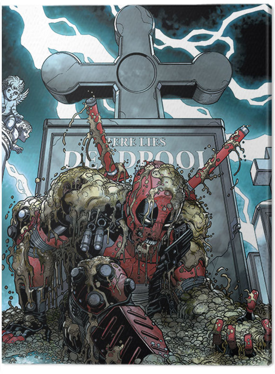 Obraz na płótnie Deadpool - Grave