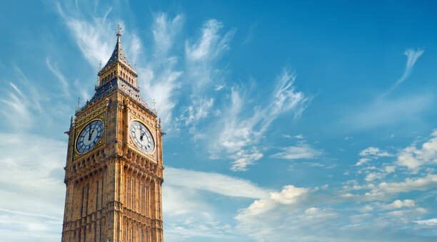 Obraz na płótnie Big Ben Clock Tower in London,