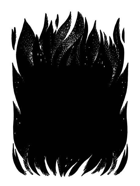 Obraz na płótnie Dark Flames