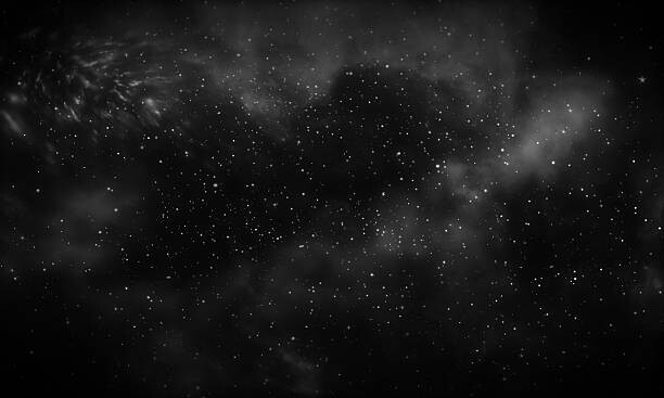 Obraz na płótnie Dark galaxy background