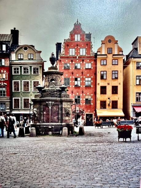Obraz na płótnie Gamla Stan Stockholm