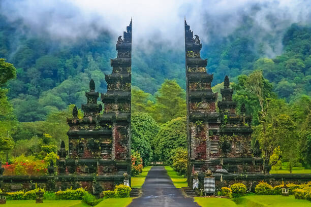 Obraz na płótnie Hindu temple in Bali