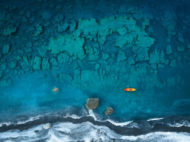 Obraz na płótnie Kayaking In Crete, Greece