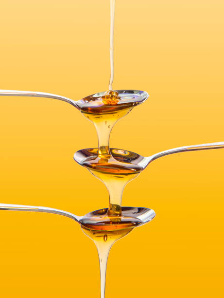 Obraz na płótnie Multiple cascade of honey