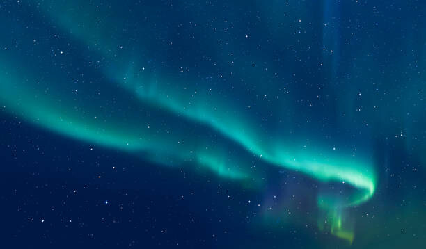 Obraz na płótnie Northern lights  in the sky