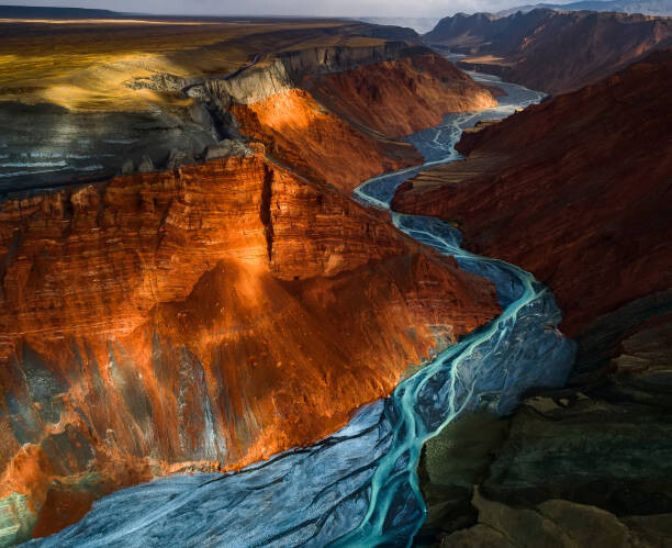 Obraz na płótnie Red Mountain Grand Canyon