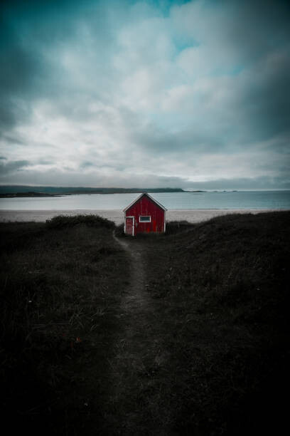 Obraz na płótnie Rorbu in Norway