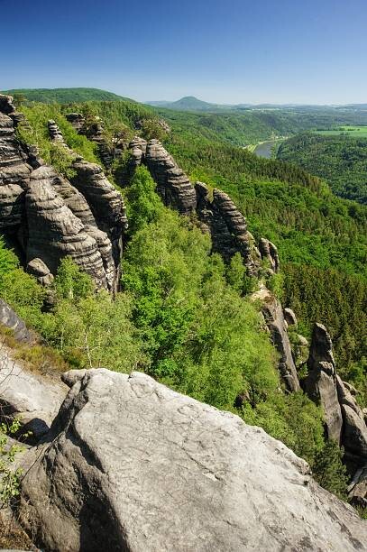 Obraz na płótnie Sandstone rocks