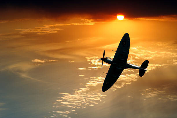 Obraz na płótnie Spitfire Patrol