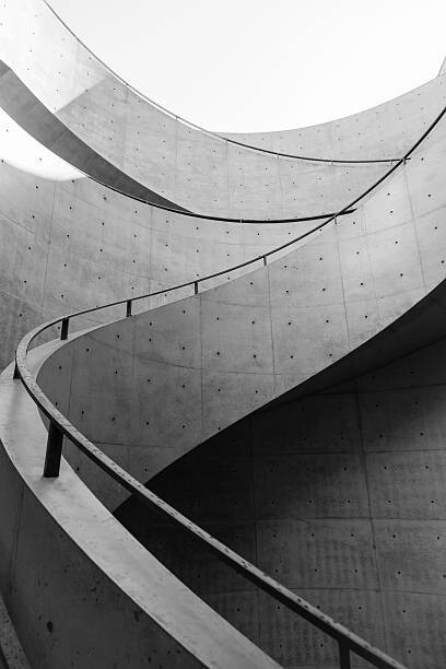 Obraz na płótnie Staircase design Architecture details