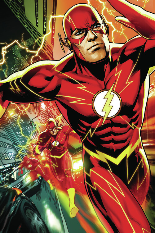 Fototapeta The Flash - Multiple Run
