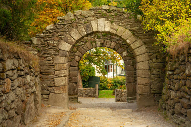 Obraz na płótnie The Gateway to the Monastic City