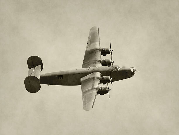 Obraz na płótnie World War II era bomber