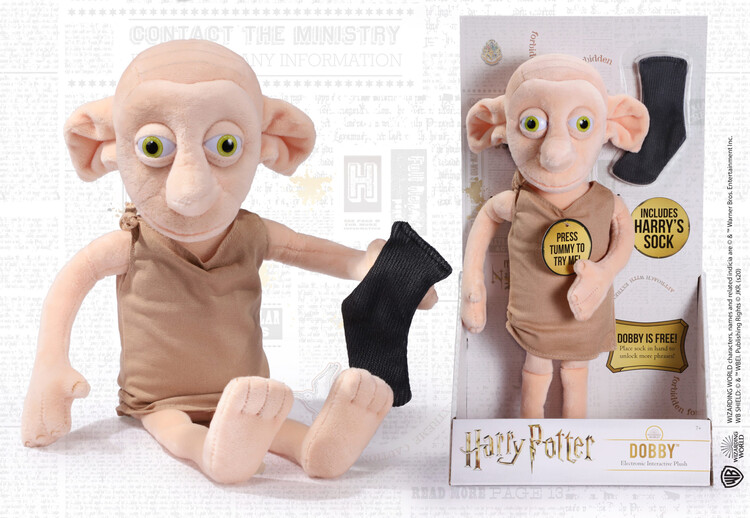 Interaktive Plüschfigur Dobby Harry Potter 