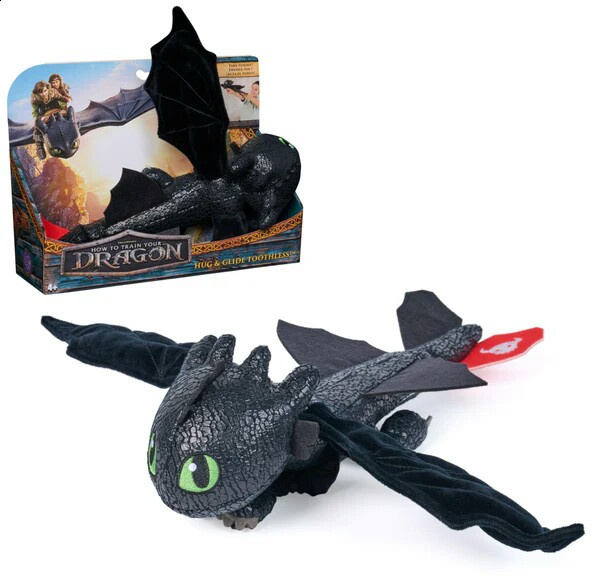 Plyšák How to Train Your Dragon - Hugging Toothless