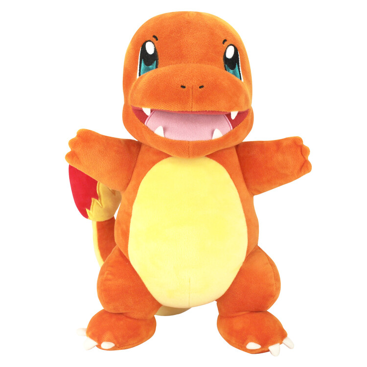 Plyšák Interactive Power Action - Pokemon - Charmander