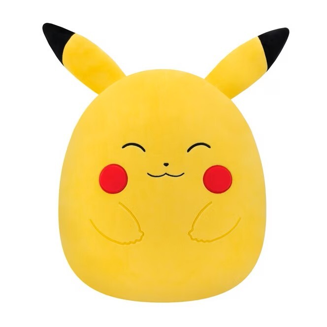 Plyšák Squishmallows Pokemon - Pikachu